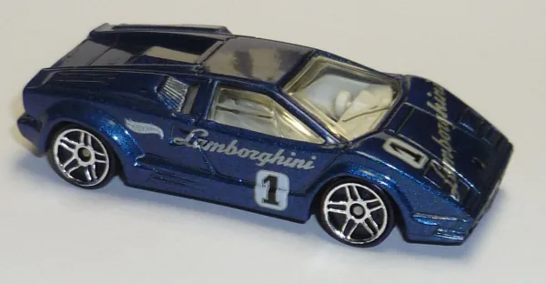 25th Anniversary Lamborghini Countach 2001 Hot Wheels (2001 Hot Wheels)
