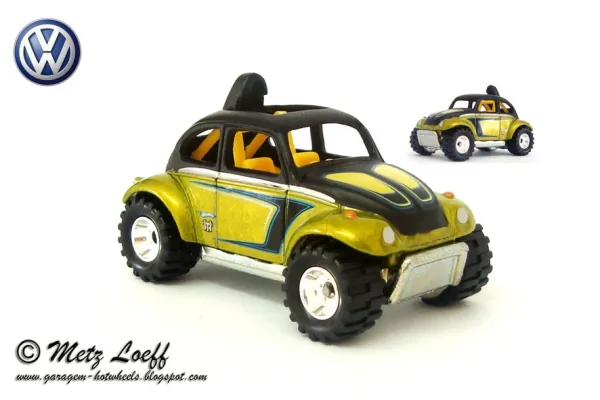 Baja Beetle 2010 Hot Wheels (Super Treasure Hunt)