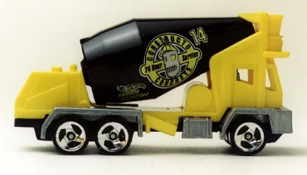 Oshkosh Cement Truck 2001 Hot Wheels (2001 Hot Wheels)