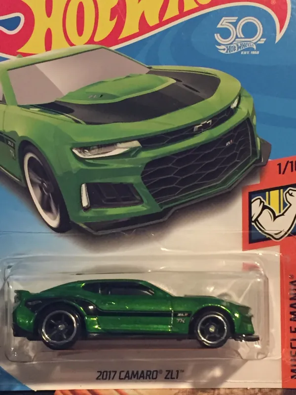 2017 Camaro ZL1 2018 Hot Wheels (Muscle Mania)