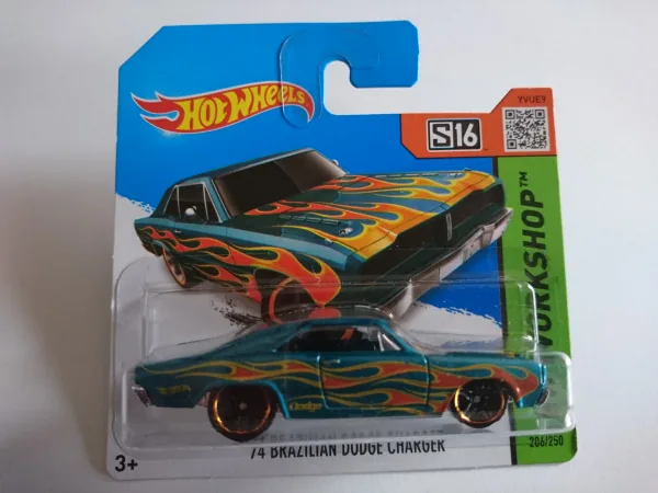 '74 Brazilian Dodge Charger | (3rd Color) 2015 Hot Wheels (Heat Fleet)