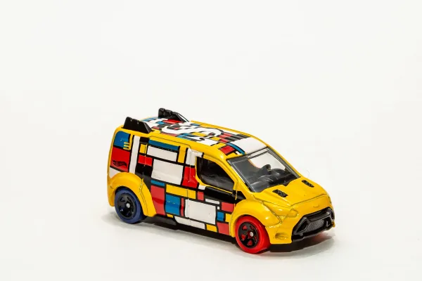 Hot Wheels Ford Transit Connect | (2nd Color) 2018 Hot Wheels (HW Art Cars)