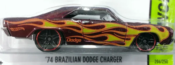 '74 Brazilian Dodge Charger 2015 Hot Wheels (Heat Fleet)