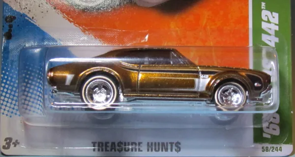 '68 Olds 442 2011 Hot Wheels (Super Treasure Hunt)