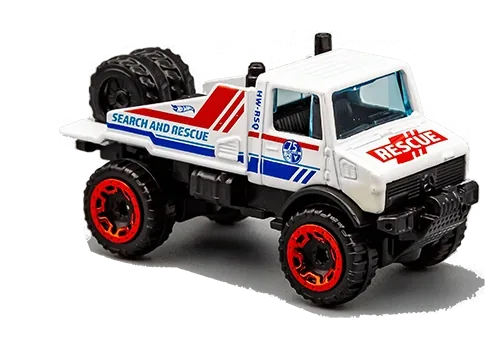Mercedes-Benz Unimog 1300 | (2nd Color) 2021 Hot Wheels (HW Rescue)