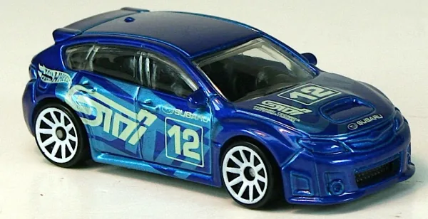 Subaru WRX STI 2012 Hot Wheels (2012 New Models)