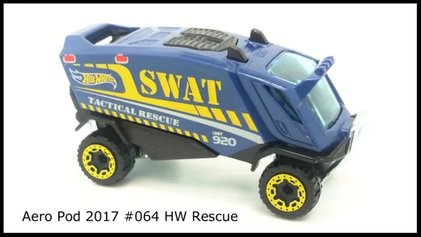 Aero Pod 2017 Hot Wheels (HW Rescue)
