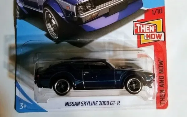 Nissan Skyline 2000 GT-R 2018 Hot Wheels (Then and Now)