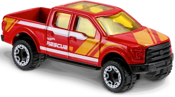 '15 Ford F-150 | (2nd Color) 2017 Hot Wheels (HW Rescue)