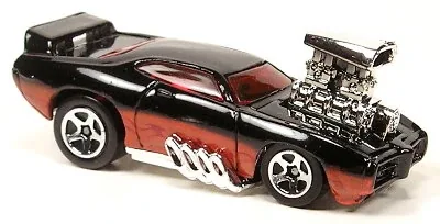'Tooned '69 Pontiac GTO 2006 Hot Wheels (2006 Open Stock)