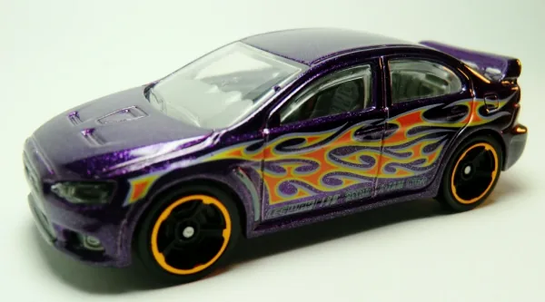 Mitsubishi 2008 Lancer Evolution | (2nd Color) 2012 Hot Wheels (Heat Fleet)