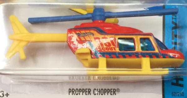 Propper Chopper | (2nd Color) 2015 Hot Wheels (HW Rescue)
