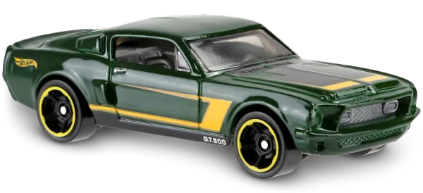 '68 Shelby GT500 2016 Hot Wheels (Then and Now)