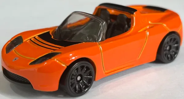 Tesla Roadster 2023 Hot Wheels (Then and Now)