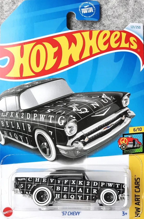 '57 Chevy 2024 Hot Wheels (HW Art Cars)