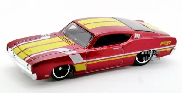 '69 Ford Torino Talladega 2014 Hot Wheels (Muscle Mania)