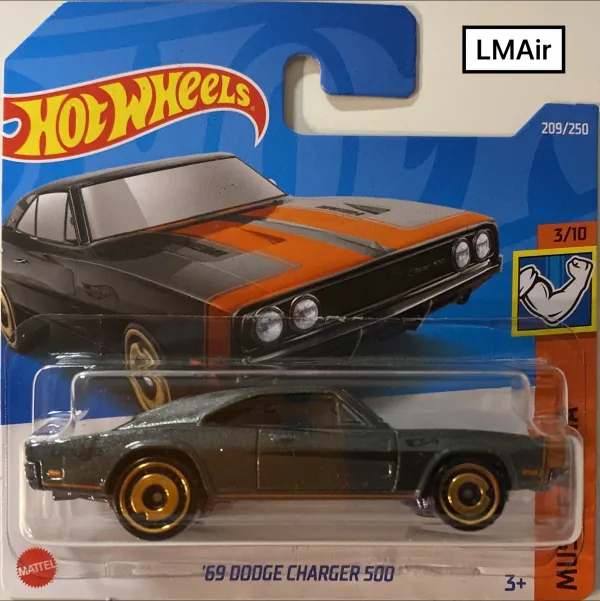 '69 Dodge Charger 500 2022 Hot Wheels (Muscle Mania)