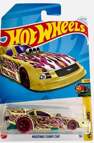 Mustang Funny Car | (3rd Color) 2024 Hot Wheels (HW Art Cars)