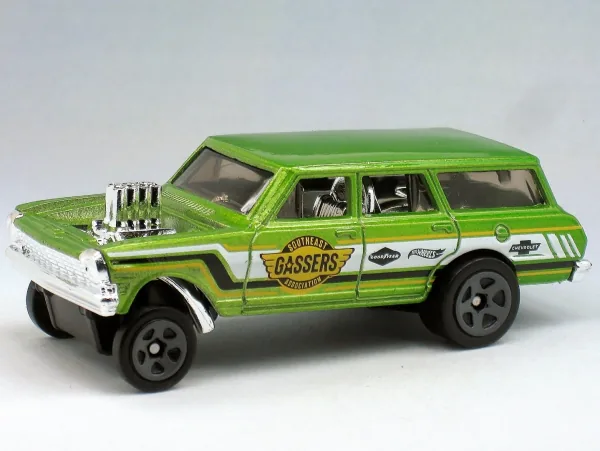 '64 Nova Wagon Gasser | (3rd Color) 2020 Hot Wheels (Muscle Mania)