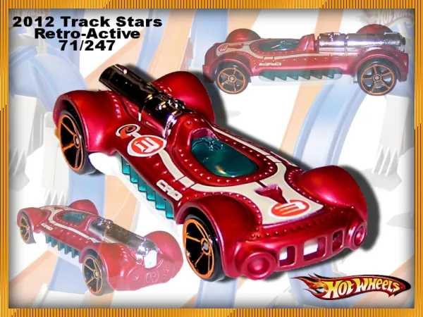 Retro-Active 2012 Hot Wheels (Track Stars)