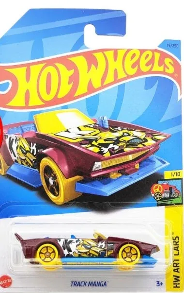 Track Manga | (3rd Color) 2023 Hot Wheels (HW Art Cars)