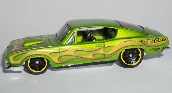 '68 Hemi Barracuda 2015 Hot Wheels (Heat Fleet)