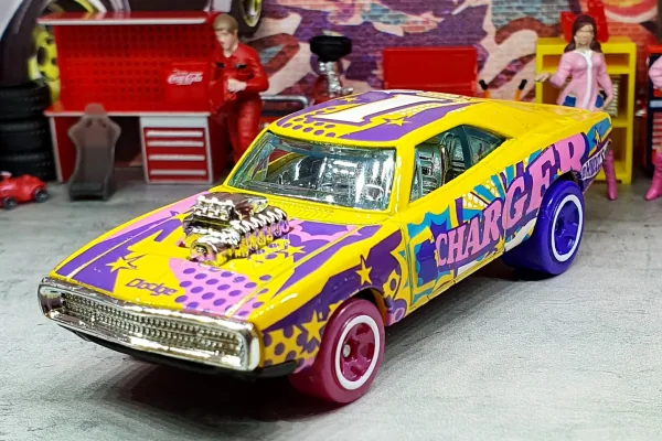 '70 Dodge Charger R/T 2024 Hot Wheels (HW Art Cars)