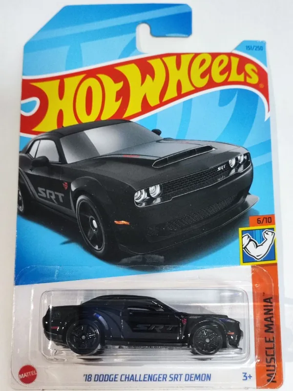 '18 Dodge Challenger SRT Demon | (2nd Color) 2023 Hot Wheels (Muscle Mania)