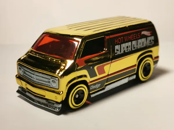 Custom '77 Dodge Van | (2nd Color) 2019 Hot Wheels (Super Chromes)