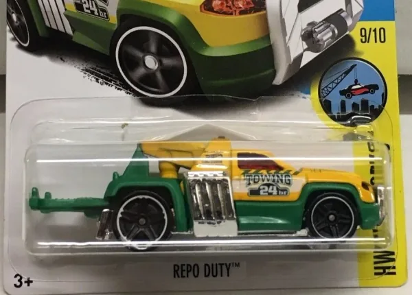 Repo Duty | (2nd Color) 2017 Hot Wheels (HW City Works)