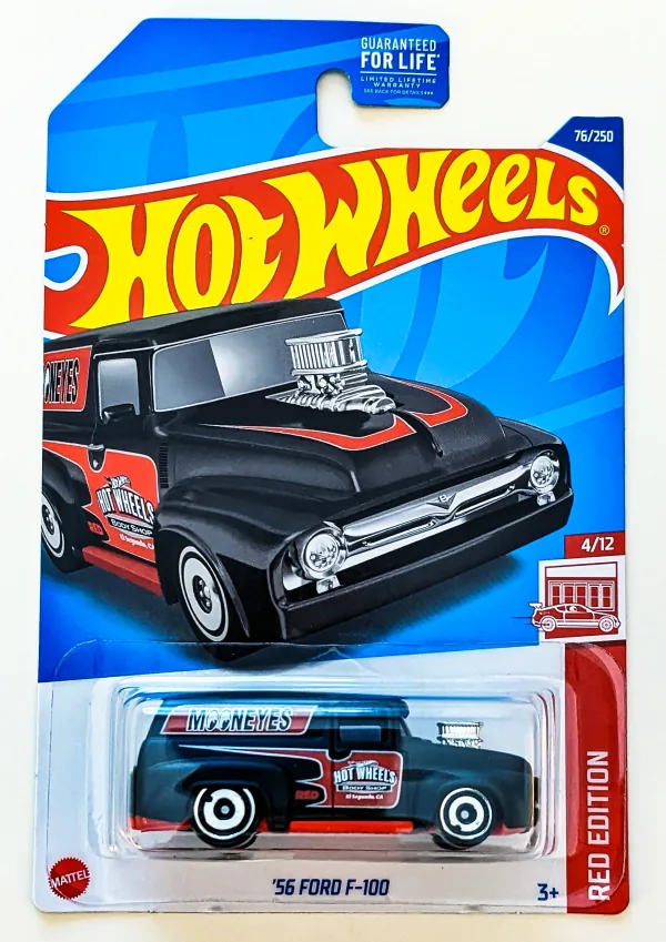 '56 Ford F-100 | (2nd Color) 2022 Hot Wheels (Red Edition | Target Exclusive)