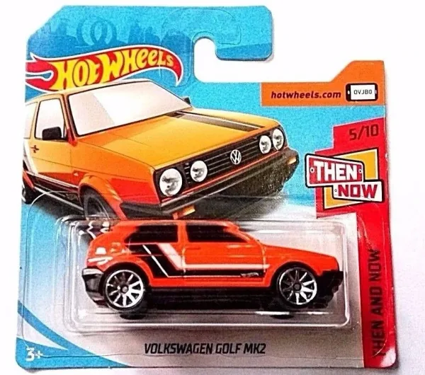 Volkswagen Golf MK2 2018 Hot Wheels (Then and Now)