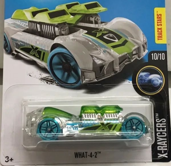 What-4-2 | (2nd Color) 2017 Hot Wheels (X-Raycers)
