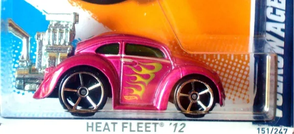 Volkswagen Beetle | (2nd Color) 2012 Hot Wheels (Heat Fleet)