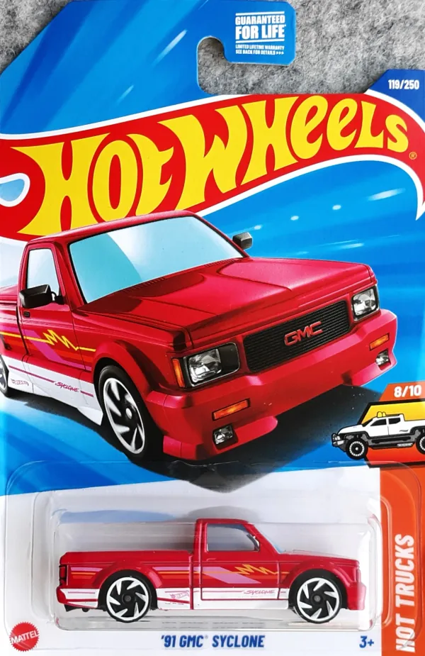 '91 GMC Syclone | (2nd Color) 2025 Hot Wheels (HW Hot Trucks)
