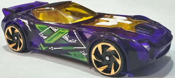 Nerve Hammer | (2nd Color) 2025 Hot Wheels (X-Raycers)