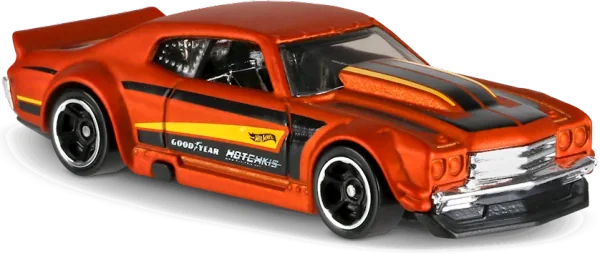 '70 Chevy Chevelle 2017 Hot Wheels (Nightburnerz)