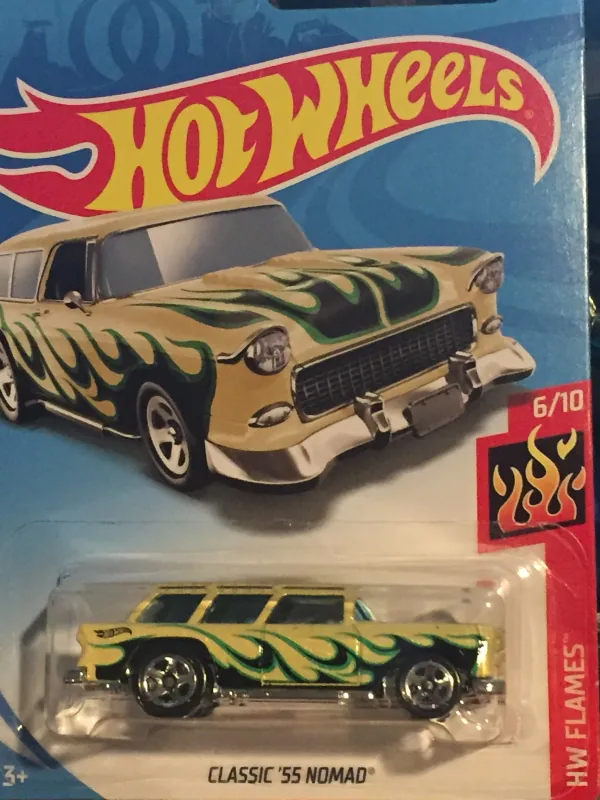 Classic '55 Nomad | (3rd Color) 2018 Hot Wheels (HW Flames)
