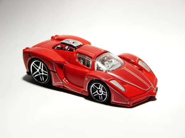 'Tooned Enzo Ferrari 2008 Hot Wheels (All Stars)