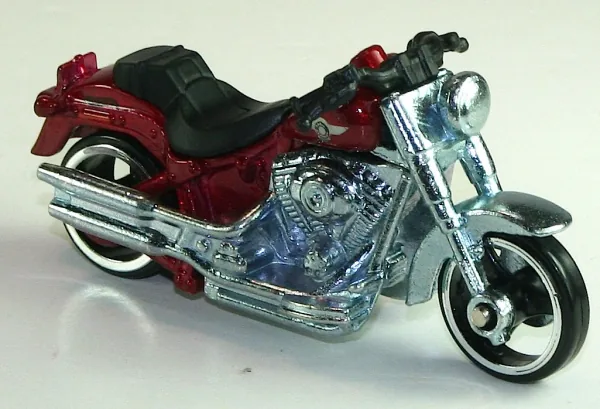 Harley-Davidson Fat Boy | (2nd Color) 2012 Hot Wheels (2012 New Models)