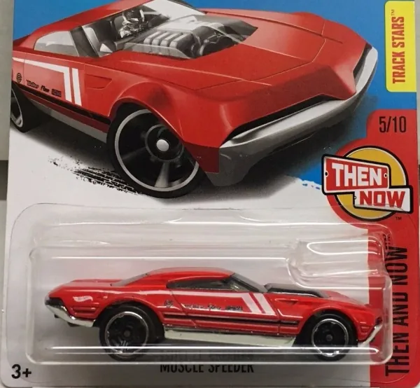 Muscle Speeder 2017 Hot Wheels (Then and Now)