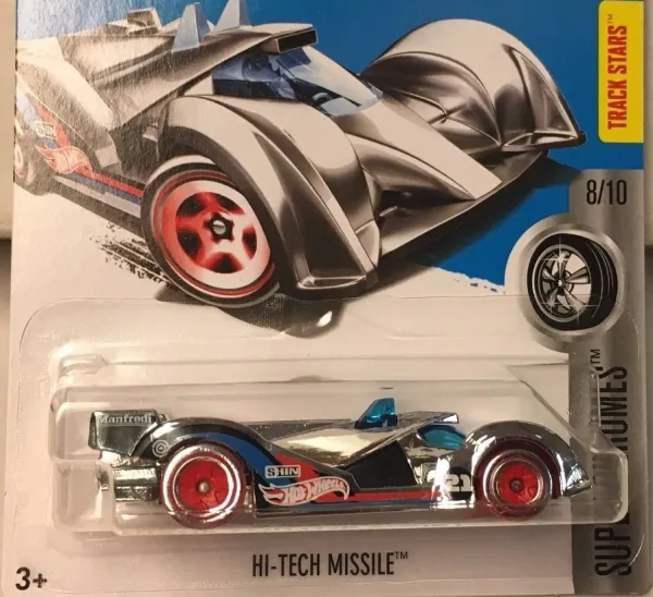 Hi-Tech Missile 2017 Hot Wheels (Super Chromes)