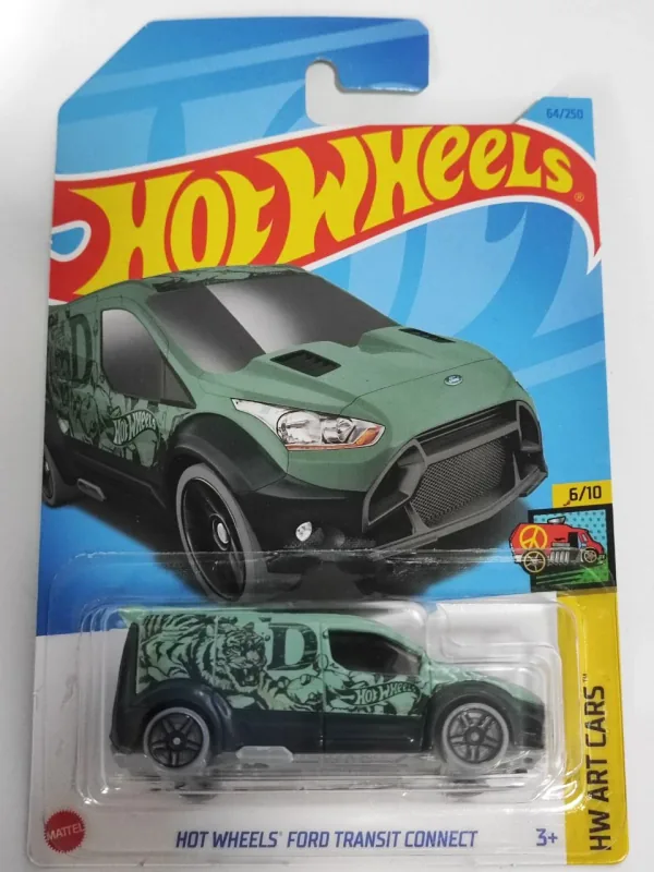 Hot Wheels Ford Transit Connect | (2nd Color) 2023 Hot Wheels (HW Art Cars)