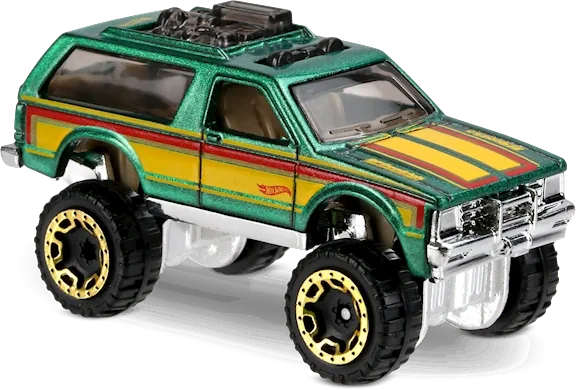 Chevy Blazer 4x4 | (2nd Color) 2017 Hot Wheels (HW Hot Trucks)