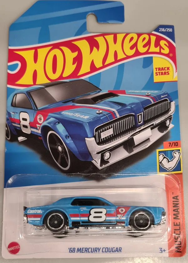 '68 Mercury Cougar 2022 Hot Wheels (Muscle Mania)