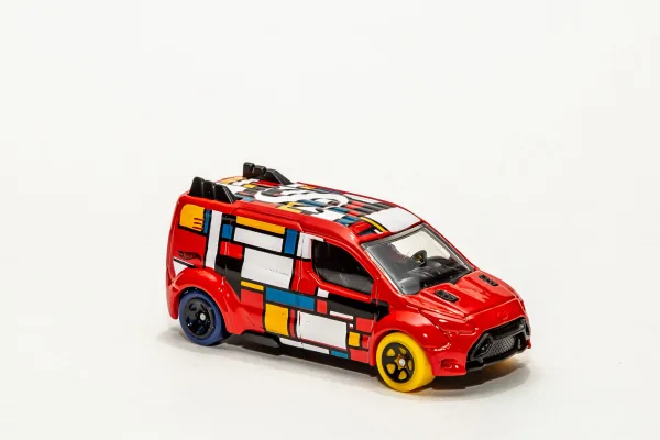 Hot Wheels Ford Transit Connect | (3rd Color) 2018 Hot Wheels (HW Art Cars)