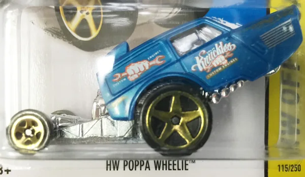 HW Poppa Wheelie | (2nd Color)