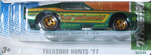 '71 Mustang Funny Car 2011 Hot Wheels (Super Treasure Hunt)