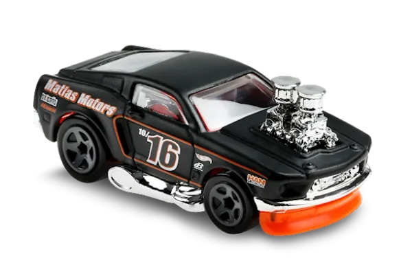 '68 Mustang 2021 Hot Wheels (Tooned)