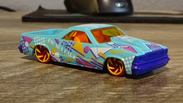 '80 El Camino | (2nd Color) 2021 Hot Wheels (HW Art Cars)